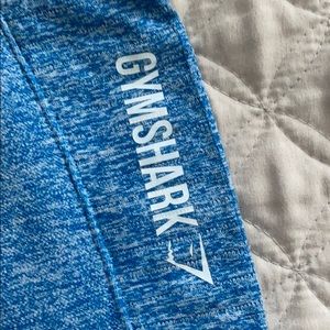 Blue Gymshark seamless leggings